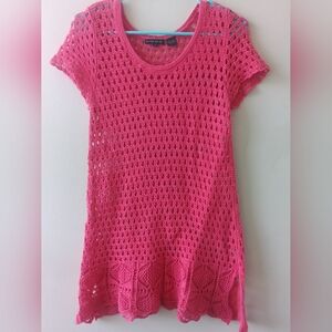 Jeanne Pierre size medium see through dress cover up?